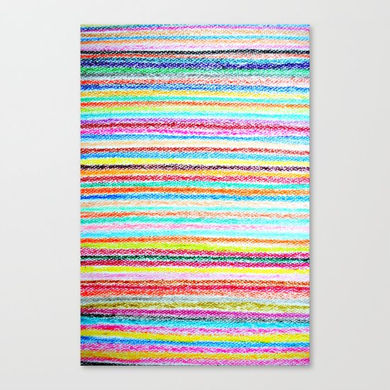 kids crayons Canvas Print