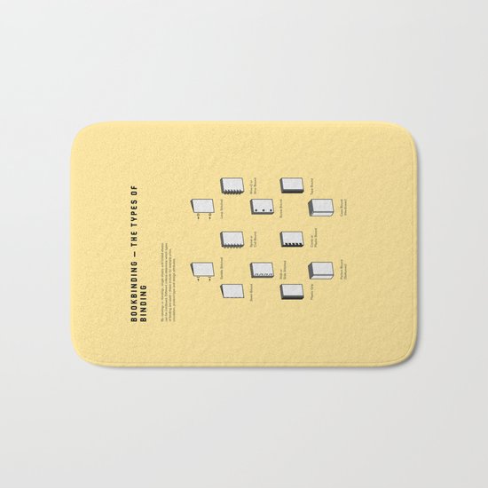 Bookbinding – The Types of Binding Bath Mat