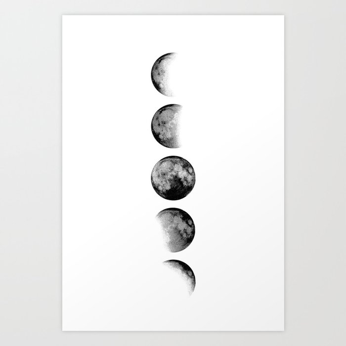 MOON PHASES Painting By SOUL SISTERS STUDIO Saatchi Art