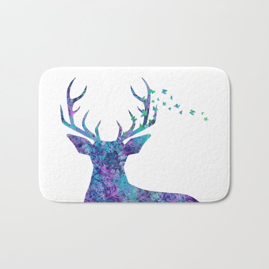 Following the Wind Bath Mat