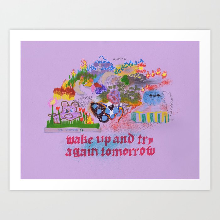 Wake UP Art Print
