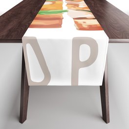 My Food Pyramid - Pizza Table Runner