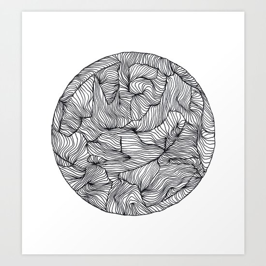 Convergence Art Print
