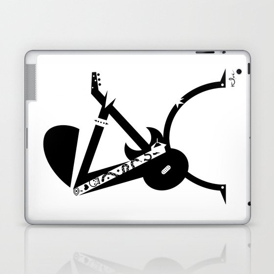 Punk Rocker Laptop & iPad Skin