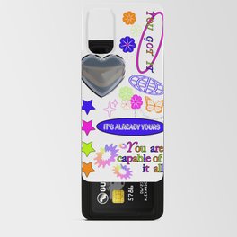 chrome & colorful Android Card Case