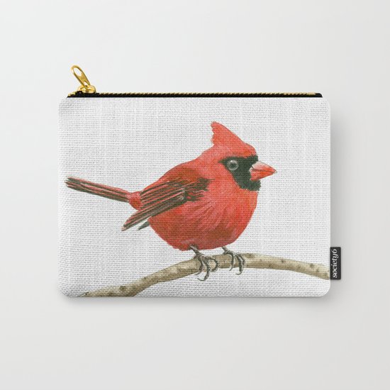 Cardinal bird Carry-All Pouch
