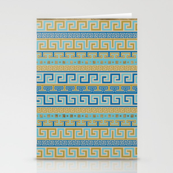 Meander Pattern - Greek Key Ornament #3 Stationery Cards