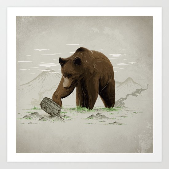 Ground Fighter Art Print