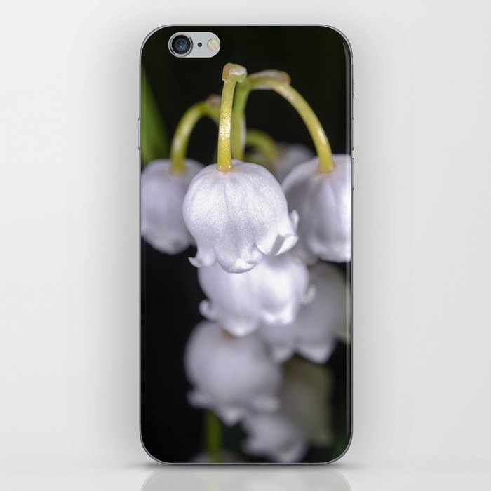 Lily of the valley close up iPhone Skin