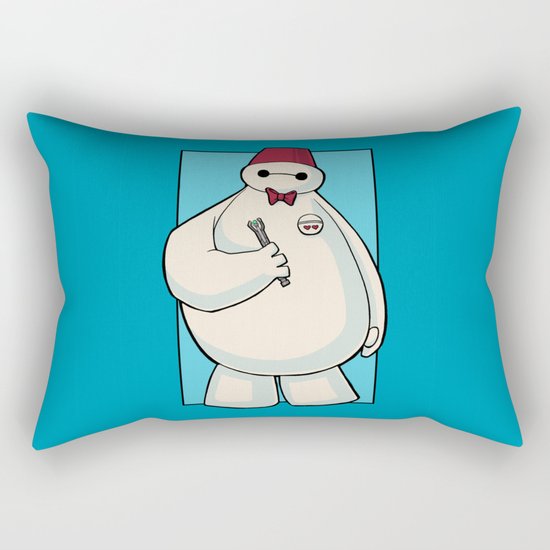 Doctor B Rectangular Pillow