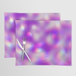 Pink Purple Party Lights Placemat