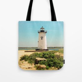 Edgartown Lighthouse, Martha's Vineyard, Massachusetts Tote Bag