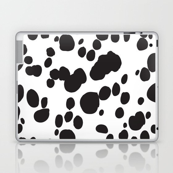 Dalmatian Spotty Pattern, Animal print Laptop & iPad Skin