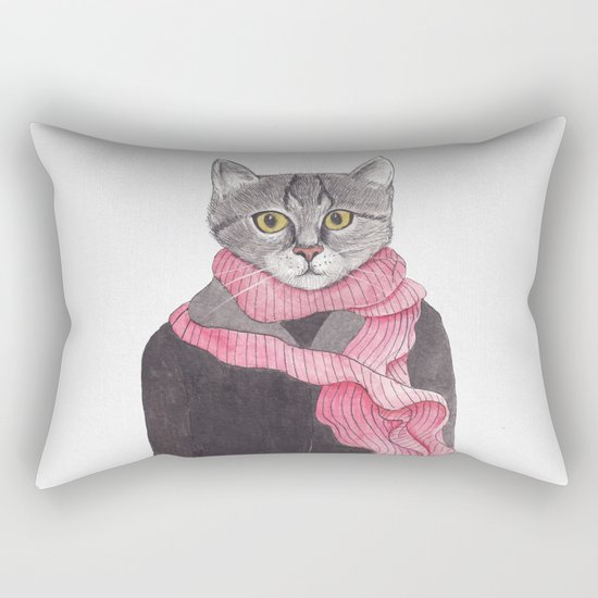 I'm No Cat Rectangular Pillow
