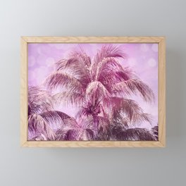 Tropical Palm Tree Caribbean Dream Framed Mini Art Print