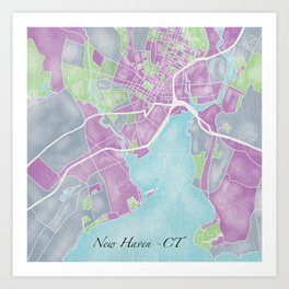 New Haven  Art Print