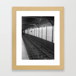 NY Subway Framed Art Print
