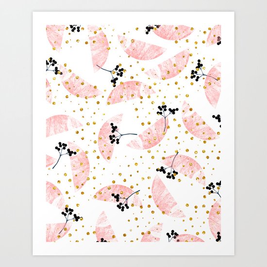 Grapefruit Smoothie #society6 #decor #buyart Art Print