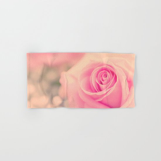 Vintage roses flowers floral - Pink rose flower bunch #Society6 Hand & Bath Towel