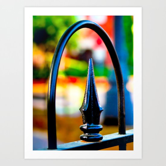 Ornamental Iron Art Print