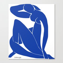 Henri Matisse - Blue Nude II, 1952 Canvas Print