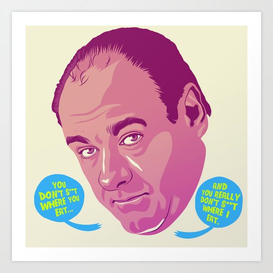 Tony Soprano Art Print