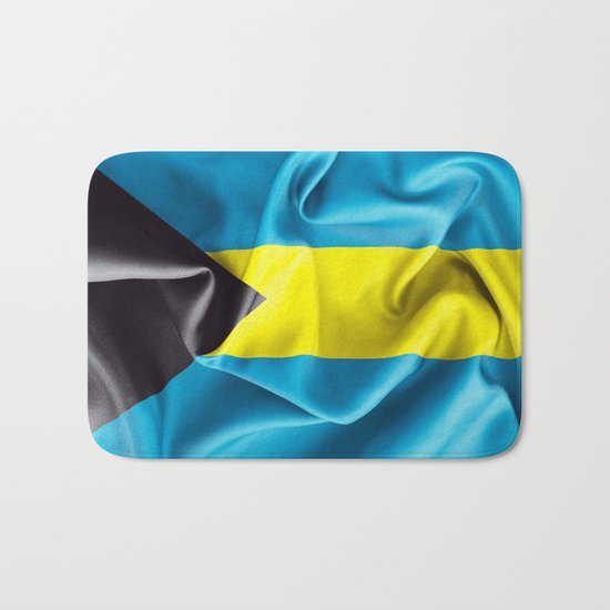 Bahamas Flag Bath Mat