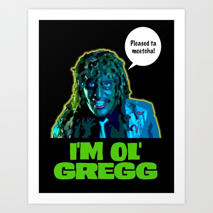 Old Gregg Art Print