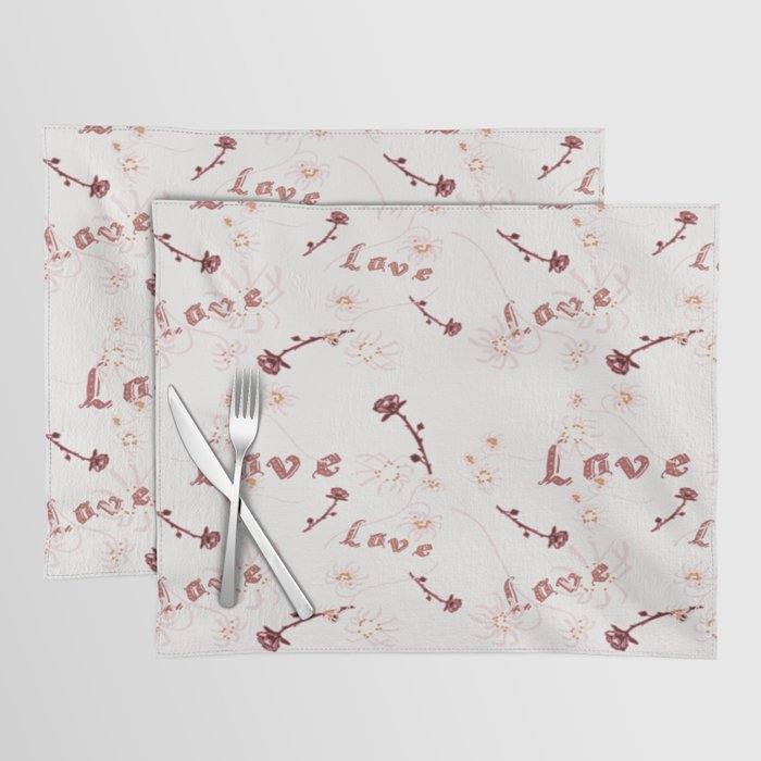 Dotted Love Placemat