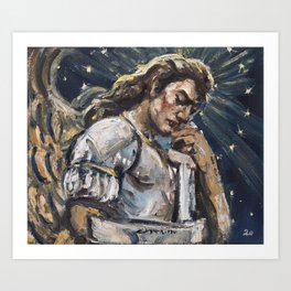 Saint Michael the Archangel Art Print
