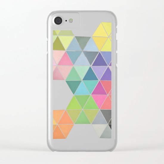 Fragmented Clear iPhone Case