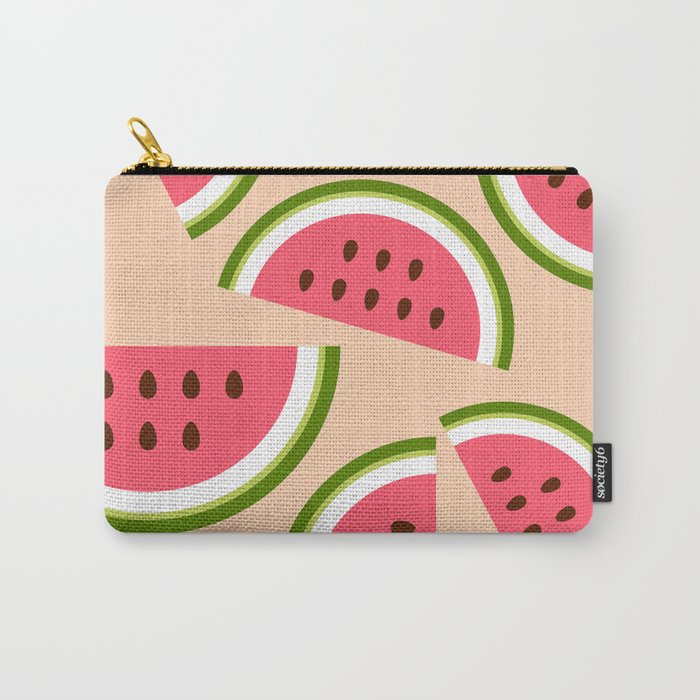 Watermelon pattern Carry-All Pouch
