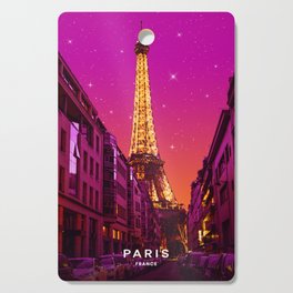 Paris City Cutting Board