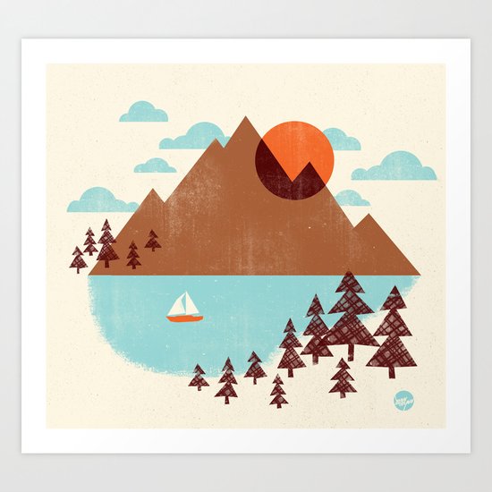 Indian Summer Art Print