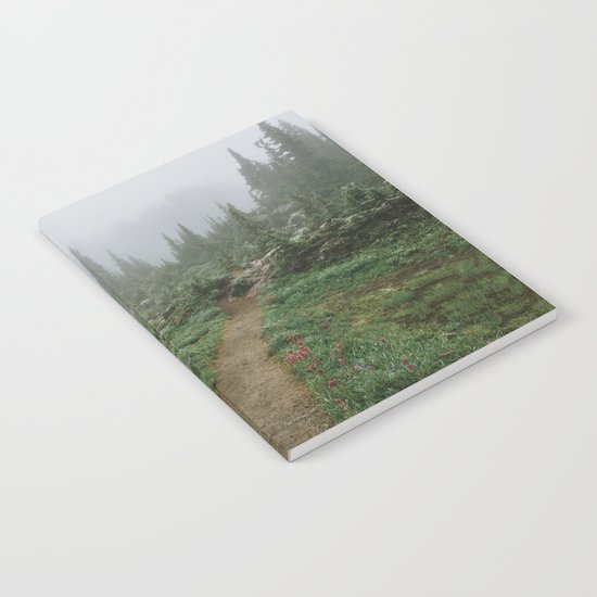 Washington Wildflower Fog Notebook