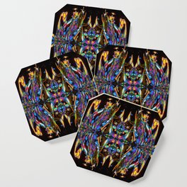 Abstract colorful beautiful ornament Coaster