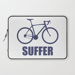 Cycling Suffer Laptop Sleeve