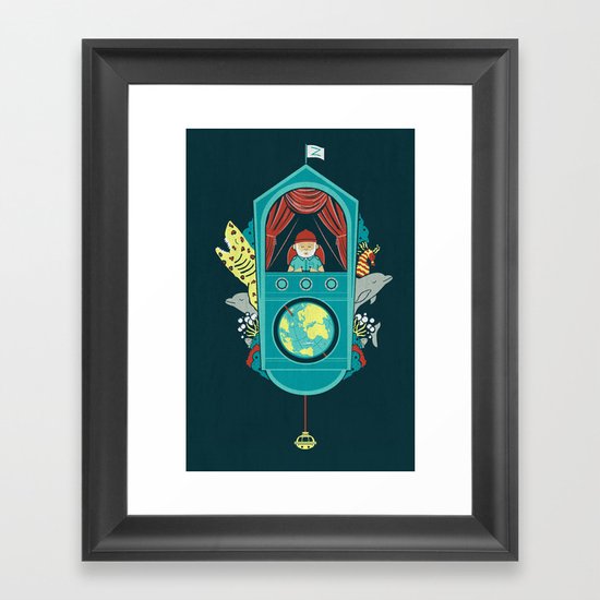 Aquatic Adventurer Framed Art Print