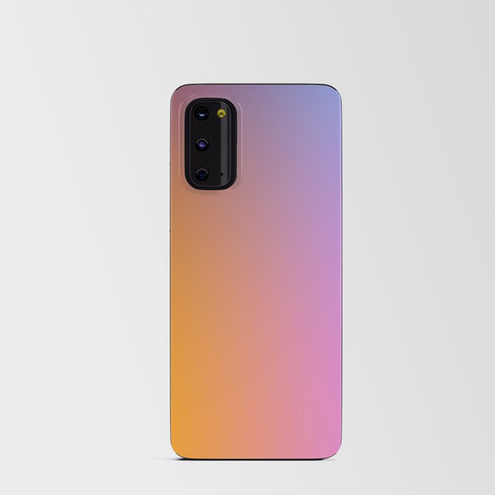 9 Rainbow Gradient Colour Palette 220506 Aura Ombre Valourine Digital Minimalist Art Android Card Case