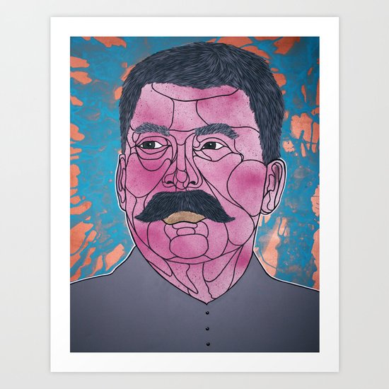 Stalin Art Print