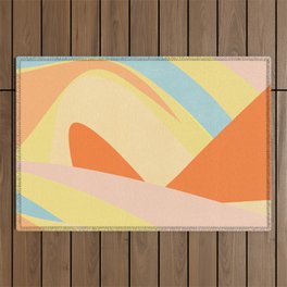 The Dunes - Abstract Landscape Outdoor Rug