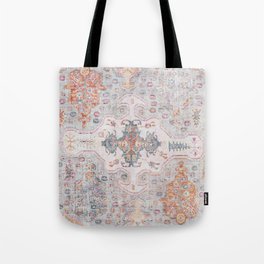 Beige vintage rug Tote Bag