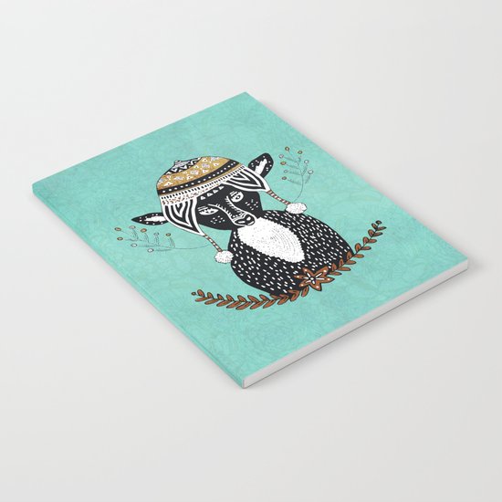 Hipster Deer Notebook
