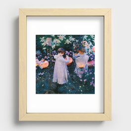 John Singer Sargent Oeillet, Lily, Lily, Rose (1886) Recessed Framed Print