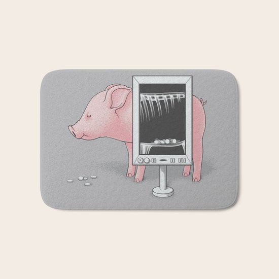 Saving money Bath Mat