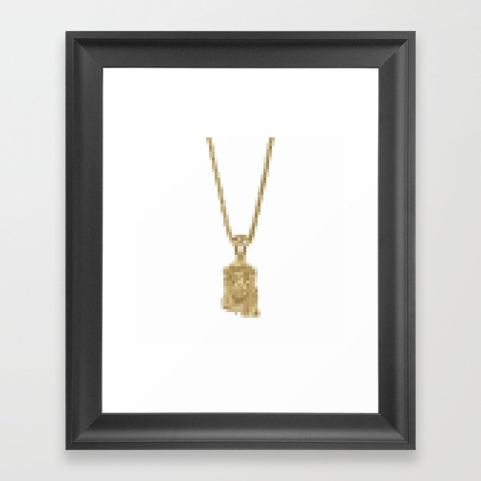 JESUS PIECE Framed Art Print