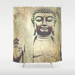 Buddha I Shower Curtain