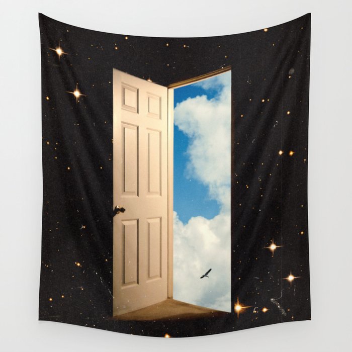 The Portal: From The Stars To The Clouds Wall Tapestry