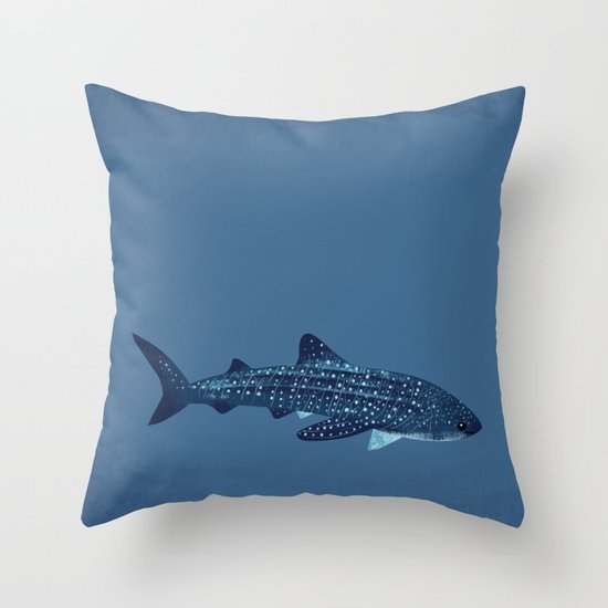 whale shark pillow
