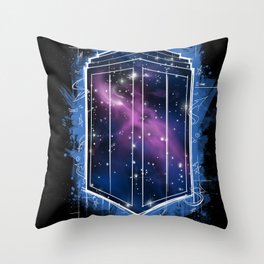 Time, Space, and Graffiti  Throw Pillow